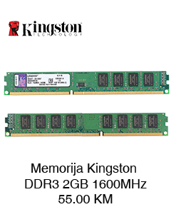 Mem DDR3 2GB Kingston